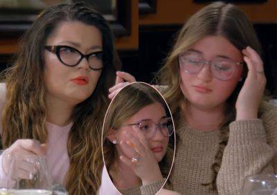 Teen Mom’s Amber Portwood Dragged By Fans AND Co-Stars For Making Daughter Leah Cry At 15th Birthday Dinner! - perezhilton.com