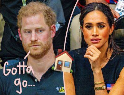 Prince Harry Looking For House In UK -- Because His Friends Hate Meghan Markle Too Much To Fly To California: REPORT - perezhilton.com - Britain - California