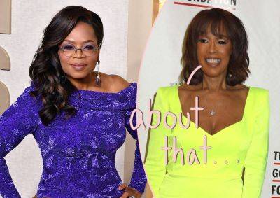 Gayle King Shares WAY Too Much About BFF Oprah Winfrey's Hospitalization! - perezhilton.com