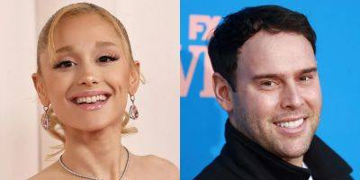 Ariana Grande & Scooter Braun's HYBE to Continue Working Together - www.justjared.com