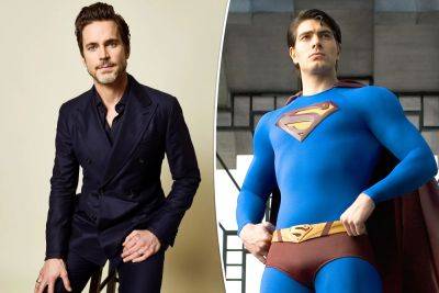 Matt Bomer claims he lost Superman role because he’s gay: My sexuality was ‘weaponized’ against me - nypost.com - New York - New York - county Clark