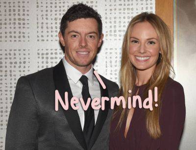 Rory McIlroy CALLS OFF Divorce From Erica Stoll -- And Makes Rare Comment About Those OTHER Dating Rumors! - perezhilton.com - USA - county Palm Beach
