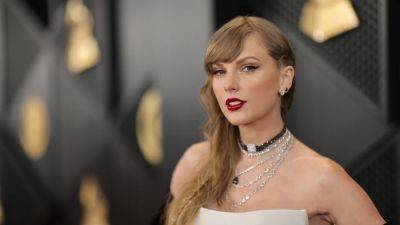 Taylor Swift Repurposed Her Famous Grammys Watch Choker Necklace on a Night Out - www.glamour.com - London