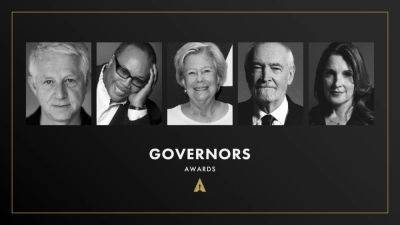 Oscars: Quincy Jones, Juliet Taylor, Richard Curtis, Barbara Broccoli & Michael G. Wilson To Receive Academy’s 15th Annual Governors Awards - deadline.com - Britain - Taylor - county Jones