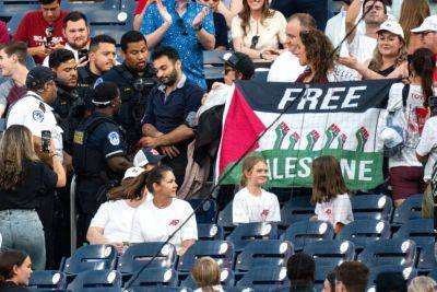 Congressional Baseball Game Disrupted By Pro-Palestine And Climate Activists - deadline.com - USA - Columbia - Israel - Palestine