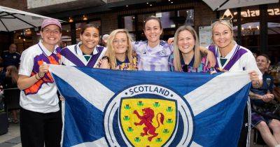 Scotland Women's team hero Erin Cuthbert joins Tartan Army in Munich party - www.dailyrecord.co.uk - Scotland - Germany - county Lee