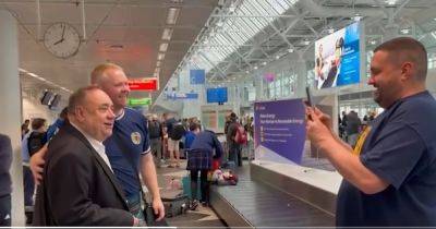 Alex Salmond's BA plea after bags with 'lucky' Scotland strip lost at Munich airport - www.dailyrecord.co.uk - Britain - Scotland - Germany - Beyond