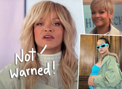 Rihanna Gets Candid About A TOTALLY Unexpected Postpartum Issue -- And How She Overcame It! - perezhilton.com