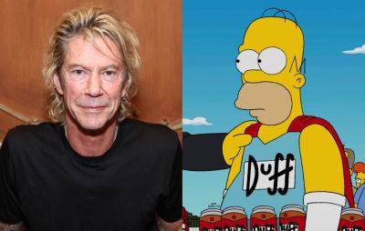 Guns N’ Roses’ Duff McKagan says ‘The Simpsons’ should own up to using his name as inspiration for Duff Beer - www.nme.com