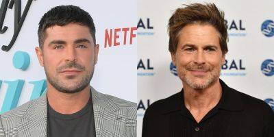 Zac Efron Reveals if He's Interested in Playing Rob Lowe in a Potential Biopic - www.justjared.com - county Iron