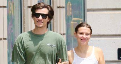 Millie Bobby Brown Holds on Close to Husband Jake Bongiovi During Romantic Stroll in NYC - www.justjared.com - New York