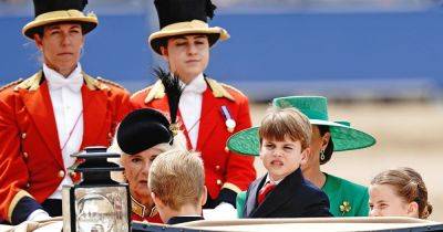 Kate Middleton's 8-word 'telling off' of young royals at Trooping the Colour - www.ok.co.uk - Charlotte