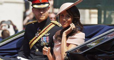 Meghan Markle 'told off' by Prince Harry during Trooping the Colour appearance - www.ok.co.uk - USA