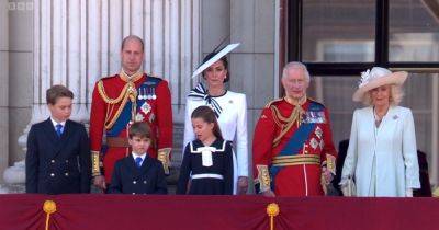 Princess Charlotte, 9, 'tells off' brother Prince Louis, 6, on balcony during National Anthem - www.ok.co.uk - Scotland