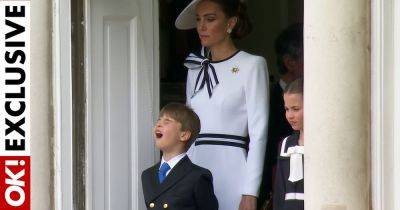 Prince Louis steals the show with huge yawn at Trooping the Colour - 'He's messing with things' - www.ok.co.uk - London - Ireland - Charlotte - city Charlotte
