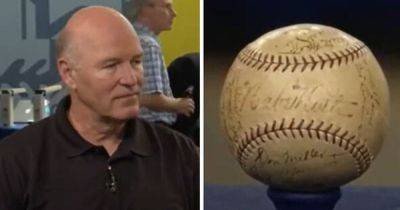 Antiques Roadshow guest’s dad kept baseball worth a small fortune in ‘sock drawer’ - www.ok.co.uk - Britain - USA - city Milwaukee