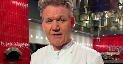 ‘I’m lucky to be here’ - chef Gordon Ramsay showcases horrific injuries after terrifying cycle smash - www.ok.co.uk - state Connecticut - county New London