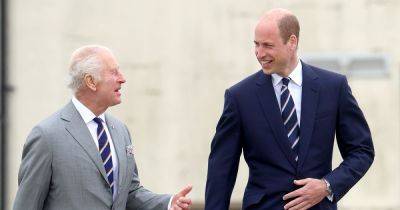 Prince William's heartfelt four word message to King Charles as they celebrate Father's Day - www.ok.co.uk - Pennsylvania - county Charles