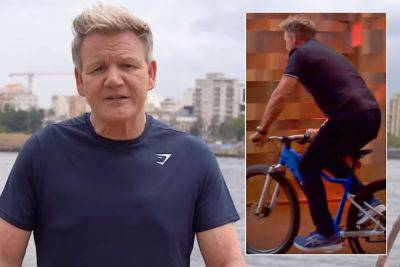 Gordon Ramsay Reveals He’s ‘Lucky To Be Here’ After Gnarly Bicycle Accident -- See His Jaw-Dropping Wound - perezhilton.com