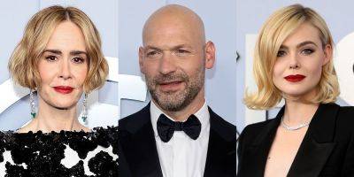 Sarah Paulson, Corey Stoll & Elle Fanning Rep 'Appropriate' at Tony Awards 2024 - www.justjared.com - New York - Taylor - city Holland, county Taylor