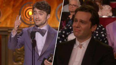 Daniel Radcliffe Thanks A Crying Jonathan Groff After Tony Awards Win For ‘Merrily We Roll Along’: “I Will Never Have It This Good Again” - deadline.com - New York