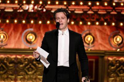 Jonathan Groff Cries Winning First Tony Award, Thanks ‘Spring Awakening’ Cast for Inspiring Him to Come Out at 23 - variety.com - New York - Pennsylvania - county King George