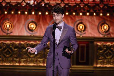 Daniel Radcliffe Wins His First Tony Award for ‘Merrily We Roll Along’ - variety.com