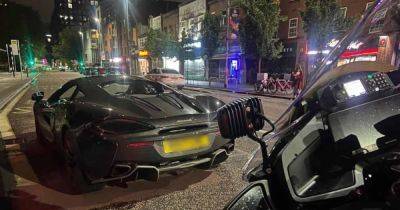 McLaren supercar worth over £100,000 seized in Manchester city centre for 'anti-social' driving - www.manchestereveningnews.co.uk - Manchester - county Oxford