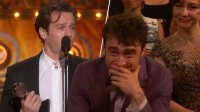Jonathan Groff Breaks Down In Tears After Tony Awards Win, Tells Daniel Radcliffe & Lindsay Mendez: “You Are More Than Old Friends, You Are Soulmates” - deadline.com - Pennsylvania - county Lancaster