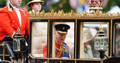 King Charles makes emotional admission to Camilla during Trooping the Colour carriage ride - www.dailyrecord.co.uk - Ireland - Charlotte