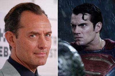 Why Jude Law rejected the role of Superman — even after trying on the suit - nypost.com