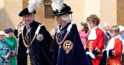 King Charles and Camilla lead royal family at ancient Order of the Garter celebrations - www.ok.co.uk - Japan - Virginia - county King And Queen