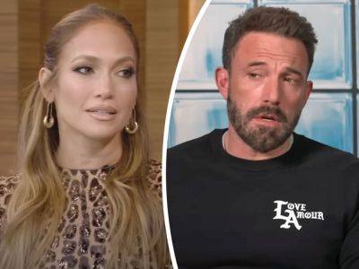Jennifer Lopez's Marriage To Ben Affleck Failed Because Of Her 'Love Addiction', Says Hollywood Producer - perezhilton.com