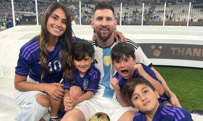 Messi's oldest son Thiago reveals which team he would like to play for in his first interview - us.hola.com - Spain - city Sanchez - Argentina - Greece