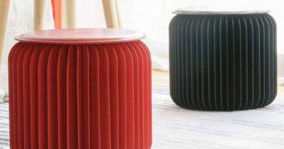 Amazon launches £42 chic, collapsible paper stools that are perfect for saving space at summer parties - www.ok.co.uk - Britain