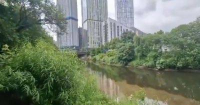 'A sunny day in Manchester and sewage is being dumped in the River Irwell... a blight on our great city' - www.manchestereveningnews.co.uk - Britain - Manchester