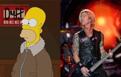 ‘The Simpsons’ writer shoots down Duff McKagan’s claim he inspired Duff Beer: “He had zero to do with it” - www.nme.com