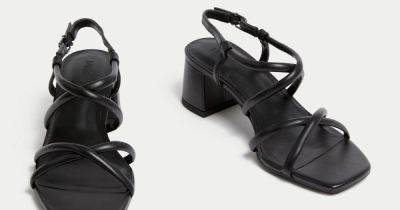 M&S' £30 strappy heels are the key to making summer dresses look more expensive - www.ok.co.uk - city Sandal