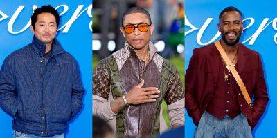 Steven Yeun, Colman Domingo, & More Support Pharrell Williams' Latest Louis Vuitton Collection at Paris Show - www.justjared.com - France