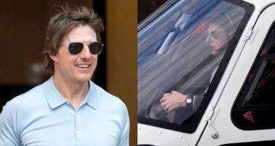 Tom Cruise Flies His Helicopter to Oxford for Quick Day Trip - www.justjared.com - county Oxford