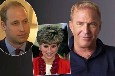 Kevin Costner Says Princess Diana Had A Crush On Him -- And More Details From His Secret Meeting With Prince William! - perezhilton.com - USA - Houston