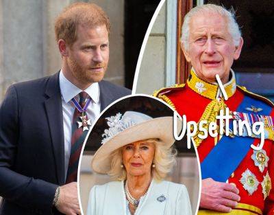 King Charles Has 'A Lot Of Anger' Toward Prince Harry Over Queen Camilla Conflict -- Too Much To Ever 'Forgive' His Son?? - perezhilton.com