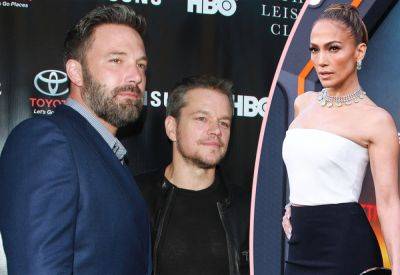 Ben Affleck 'Leaning On' BFF Matt Damon As He & Jennifer Lopez Just 'Can't Get On the Same Page'! - perezhilton.com