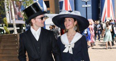 Emma Louise Connolly 'channels My Fair Lady' at Ascot in Rixo top – and shares genius sweat-reducing hat hack - www.ok.co.uk - Chelsea