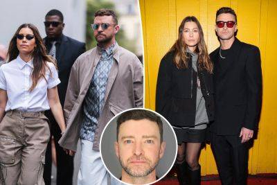 Jessica Biel ‘extremely upset’ over Justin Timberlake’s DWI arrest — and he’s ‘humiliated’: report - nypost.com - USA - Manhattan - city Sag Harbor