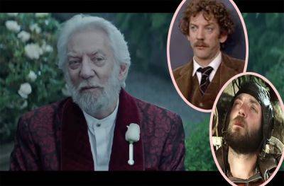 Hunger Games Star Donald Sutherland Dead At 88 -- Read His Son Kiefer's Statement - perezhilton.com - Hollywood - Miami - state Alaska