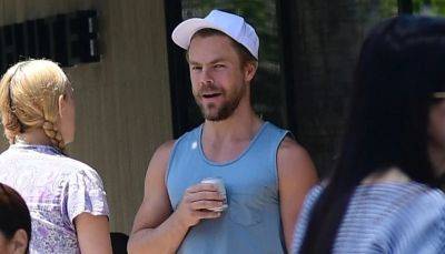 Derek Hough Spotted Enjoying Downtime with Friends After Recently Wrapping Spring Tour - www.justjared.com - Los Angeles - Nashville