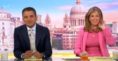 Good Morning Britain Kate Garraway's co-host intervenes after on-air 'crisis' - www.manchestereveningnews.co.uk - Britain