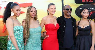 Eddie Murphy Gets Support From Partner Paige Butcher & His Daughters at 'Beverly Hills Cop: Axel F' Premiere - www.justjared.com - Beverly Hills