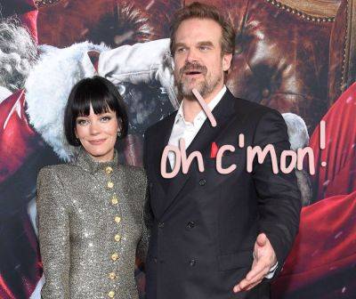 Lily Allen Kink-Shames Husband David Harbour, Says He Always 'Asks For Things' She Won't Do! - perezhilton.com